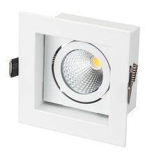 Arlight 024137 Светильник CL-KARDAN-S102x102-9W Warm (WH, 38 deg) (Arlight, IP20 Металл, 3 года) 024137