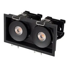Arlight 026877 Светильник CL-SIMPLE-S148x80-2x9W Day4000 (BK, 45 deg) (Arlight, IP20 Металл, 3 года) 026877