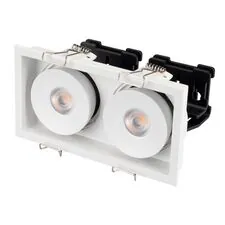 Arlight 026876 Светильник CL-SIMPLE-S148x80-2x9W Warm3000 (WH, 45 deg) (Arlight, IP20 Металл, 3 года) 026876