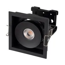 Arlight 028149 Светильник CL-SIMPLE-S80x80-9W Warm3000 (BK, 45 deg) (Arlight, IP20 Металл, 3 года) 028149