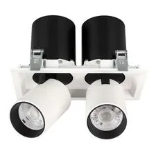 Arlight 031362 Светильник LTD-PULL-S110x210-2x10W Warm3000 (WH, 24 deg, 230V) (Arlight, IP20 Металл, 5 лет) 031362
