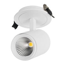 Arlight 024285 Светильник LGD-LUMOS-R62-9W Warm3000 (WH, 25 deg) (Arlight, IP20 Металл, 3 года) 024285