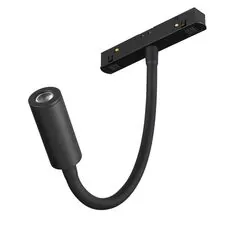 Arlight 049562 Светильник MAG-ORIENT-SPOT-FLEX-R25-3W Warm3000 (BK, 24 deg, 48V) (Arlight, IP20 Металл, 5 лет) 049562