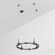 Arlight 048487 Трек ART-APRIORI-ROUND-HANG-R600 (BK) (Arlight, IP20 Металл, 3 года) 048487