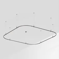 Arlight 048517 Трек ART-APRIORI-QUADRAT-SOFT-HANG-3500x3500 (BK) (Arlight, IP20 Металл, 3 года) 048517