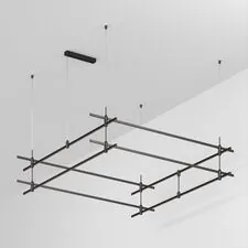 Arlight 048549 Трек ART-APRIORI-QUADRAT-2-HANG-2000x2000 (BK) (Arlight, IP20 Металл, 3 года) 048549