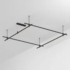 Arlight 048523 Трек ART-APRIORI-QUADRAT-ROD-400-2000x2000 (BK) (Arlight, IP20 Металл, 3 года) 048523