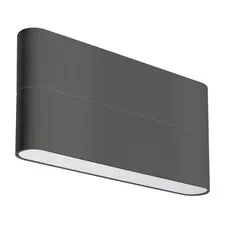 Arlight 032413 Светильник SP-WALL-FLAT-S170x90-2x6W Day4000 (GR, 120 deg, 230V) (Arlight, IP54 Металл, 3 года) 032413