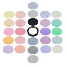 Arlight 047006 Набор светофильтров LGD-COLORFUL-SET27-R85 (BK) (Arlight, Металл) 047006