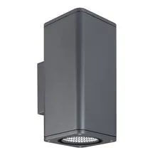 Arlight 046194 Светильник LGD-EVO-WALL-TWIN-S100x100-2x12W Day4000 (GR, 44 deg, 230V) (Arlight, IP54 Металл, 3 года) 046194