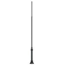 Arlight 051352 Опора фланцевая OXOR-OT3-DE-D160-L4000 (BK) (Arlight, Сталь) 051352