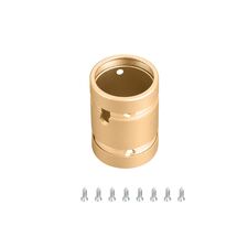 Arlight 048396 Крепление MOONLIGHT-SPLICE-D25 Gold (Arlight, Металл) 048396