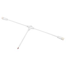 Arlight 031466 Коннектор питания ARL-MOONLIGHT-SPI/DMX-CON-POWER-T-MID-WIRE-WH (Arlight, IP67 Пластик, 3 года) 031466