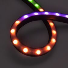 Arlight 045257 Грейзер DMX THOR-3D-F24-25x27mm 24V RGB (17 W/m, IP65, 1m, wire x2) (Arlight, Силикон) 045257
