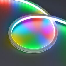 Arlight 045323 Грейзер SPI THOR-TOP-B70-10x10mm 24V RGB (15 W/m, IP67, 5m, wire x2) (Arlight, Вывод вниз, 3 года) 045323