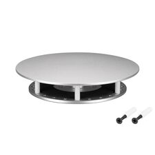 Arlight 046088 Крепление MOONLIGHT-BASE-ROUND-D25-M Silver (Arlight, Металл) 046088