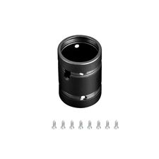 Arlight 048395 Крепление MOONLIGHT-SPLICE-D25 Black (Arlight, Металл) 048395