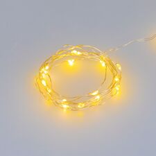 Arlight 048694 Светодиодная гирлянда ARD-DEW-HOME-2000-CLEAR-20LED-STD Yellow (1,5V, Battery Pack, Cork) (Ardecoled, IP20) 048694