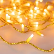 Arlight 031201 Светодиодная гирлянда ARD-STRING-CLASSIC-10000-YELLOW-100LED-MILK-FLASH Yellow (230V, 7W) (Ardecoled, IP65) 031201