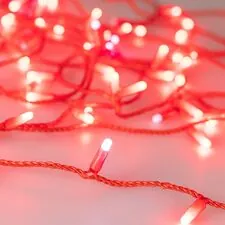 Arlight 031195 Светодиодная гирлянда ARD-STRING-CLASSIC-10000-RED-100LED-MILK-FLASH Red (230V, 7W) (Ardecoled, IP65) 031195