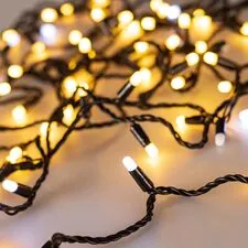 Arlight 031208 Светодиодная гирлянда ARD-STRING-CLASSIC-10000-BLACK-100LED-MILK-FLASH Warm (230V, 7W) (Ardecoled, IP65) 031208