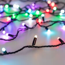 Arlight 028214 Светодиодная гирлянда ARD-STRING-CLASSIC-10000-BLACK-100LED-MILK-SYNC RGB (230V, 6,5W) (Ardecoled, IP65) 028214