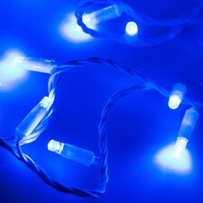 Arlight 025818 Светодиодная гирлянда ARD-STRING-CLASSIC-10000-WHITE-100LED-FLASH BLUE (230V, 7W) (Ardecoled, IP65) 025818