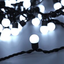 Arlight 025590 Светодиодная гирлянда ARD-BALL-CLASSIC-D17,5-20000-BLACK-200LED WHITE (230V, 14W) (Ardecoled, IP65) 025590