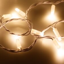 Arlight 025810 Светодиодная гирлянда ARD-STRING-CLASSIC-10000-WHITE-100LED-FLASH WARM (230V, 7W) (Ardecoled, IP65) 025810