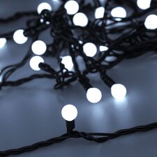 Arlight 025571 Светодиодная гирлянда ARD-BALL-CLASSIC-D13-10000-BLACK-100LED WHITE (230V, 7W) (Ardecoled, IP65) 025571