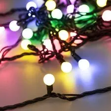 Arlight 025567 Светодиодная гирлянда ARD-BALL-CLASSIC-D13-5000-BLACK-50LED RGB (230V, 3,5W) (Ardecoled, IP65) 025567