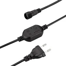 Arlight 044774 Шнур питания ARD-ICICLE-CLASSIC-1,5M Black (230V, 1,6A) (Ardecoled, -) 044774