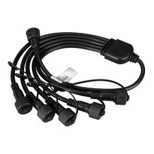 Arlight 031791 Коннектор питания ARD-CLASSIC-SYNC-RGB Black (230V, 5 ports) (Ardecoled, Закрытый) 031791