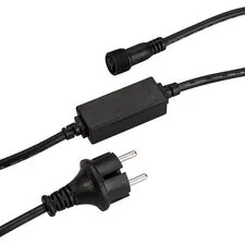 Arlight 025885 Шнур питания ARD-CLASSIC-FLASH-1,5M Black (230V, 1,6A) (Ardecoled, Закрытый) 025885