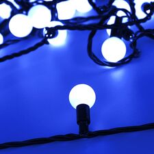 Arlight 025600 Светодиодная гирлянда ARD-BALL-CLASSIC-D23-10000-BLACK-80LED BLUE (230V, 3,5W) (Ardecoled, IP65) 025600