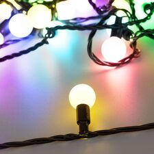 Arlight 025619 Светодиодная гирлянда ARD-BALL-CLASSIC-D23-10000-BLACK-80LED RGB (230V, 3,5W) (Ardecoled, IP65) 025619