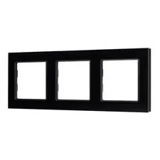 Arlight 043800 Рамка стеклянная FRM-GLARE-GS-3-BK (Arlight, -) 043800