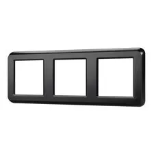 Arlight 043784 Рамка пластиковая FRM-VERSA-PL-3-BK (Arlight, -) 043784