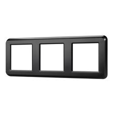 Arlight 043784 Рамка пластиковая FRM-VERSA-PL-3-BK (Arlight, -) 043784