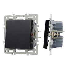 Arlight 043719 Механизм выключателя одноклавишный перекрёстный SWT-MKX1-PL-BK (250V, 16A) (Arlight, -) 043719