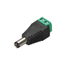 Arlight 019218(1) Коннектор Terminal-MONO-2pin-M (Jack 5,5) (Arlight, Пластик) 019218(1)