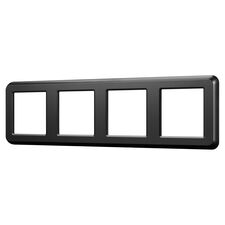 Arlight 045188 Рамка пластиковая FRM-VERSA-PL-4-BK (Arlight, -) 045188