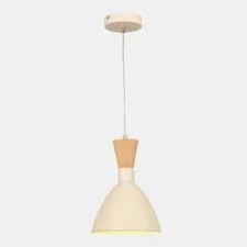 EVOLUCE SLE1256-503-01 Светильник подвесной Бежевый/Бежевый, Светлое дерево, Золотистый E14 1*40W