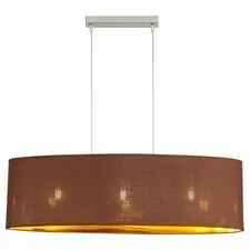 EVOLUCE SLE300583-03 Светильник подвесной Никель/Золотистый, Коричневый E27 3*40W