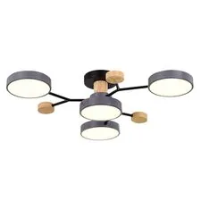 EVOLUCE SLE6006-702-04 Светильник потолочный Серый/Серый LED 4*12W 3000K/4500K/6000K