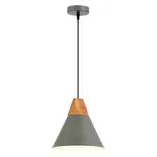 EVOLUCE SLE125113-01 Подвес Серый/Серый, Светлое дерево E14 1*40W