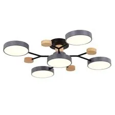 EVOLUCE SLE6006-702-05 Светильник потолочный Серый/Серый LED 5*12W 3000K/4500K/6000K