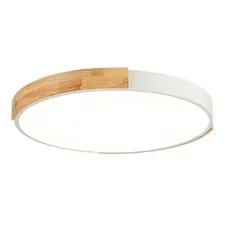 EVOLUCE SLE201352-01 Светильник потолочный Белый, Светлое дерево/Белый LED 1*40W 3000K/4000K/6000K