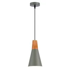 EVOLUCE SLE125173-01 Подвес Серый/Серый, Светлое дерево E14 1*40W