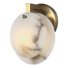 ST LUCE SL1520.301.01 Светильник настенный ST-Luce Латунь/Алебастр G9 1*5W 4000K